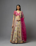Grey Lehenga Set