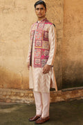 Pink Silk Bundi Set