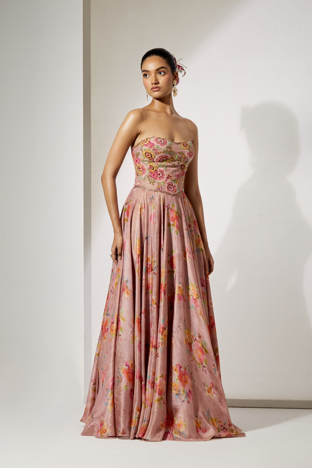 Blush Corset &amp; Skirt Set