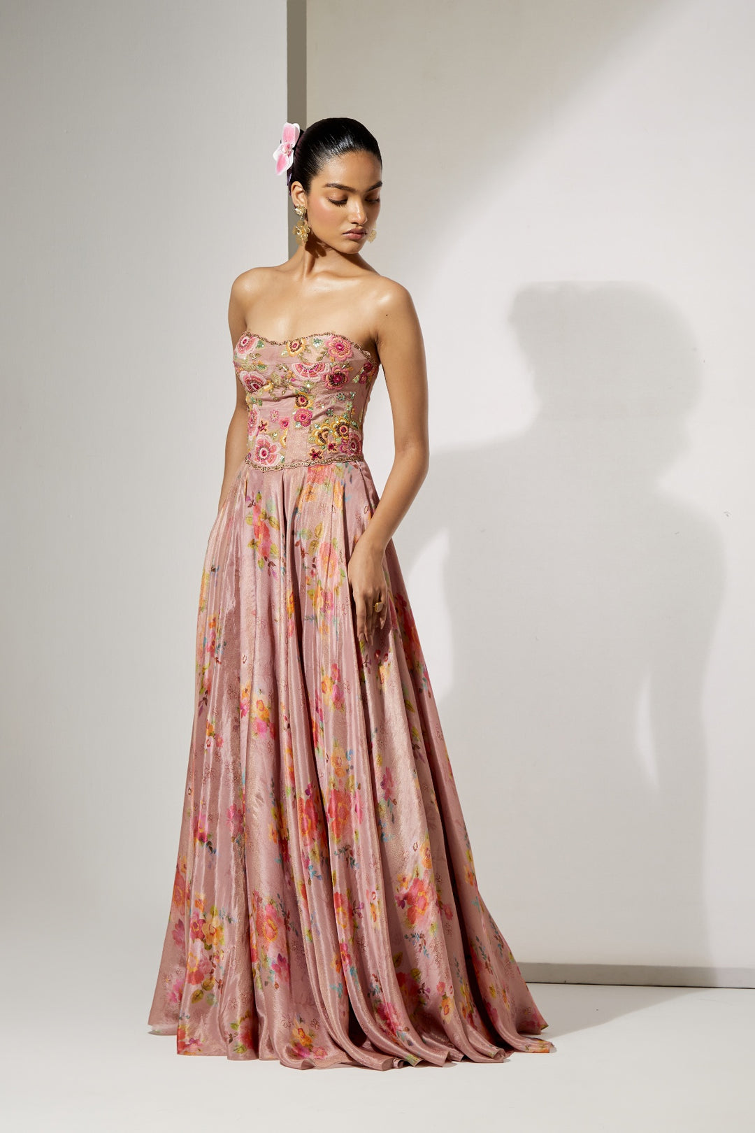 Blush Corset &amp; Skirt Set
