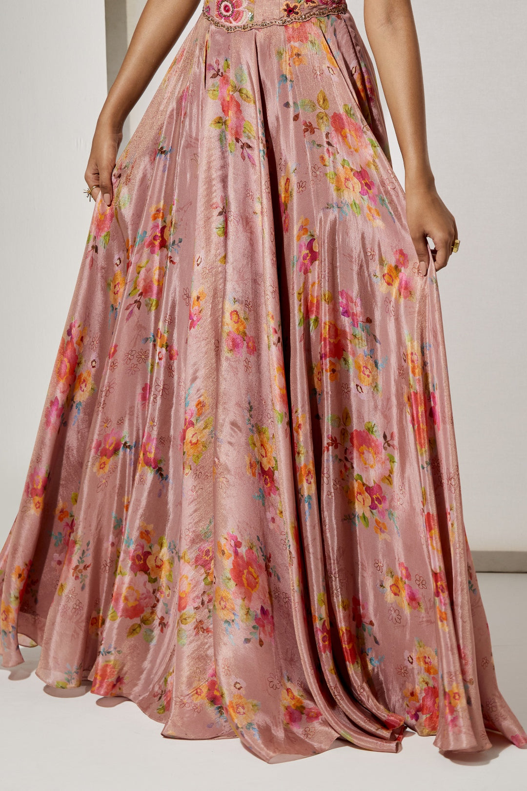 Blush Corset &amp; Skirt Set