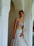Ivory & Blush Lehenga Set