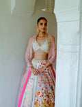 Ivory Zari Lehenga Set