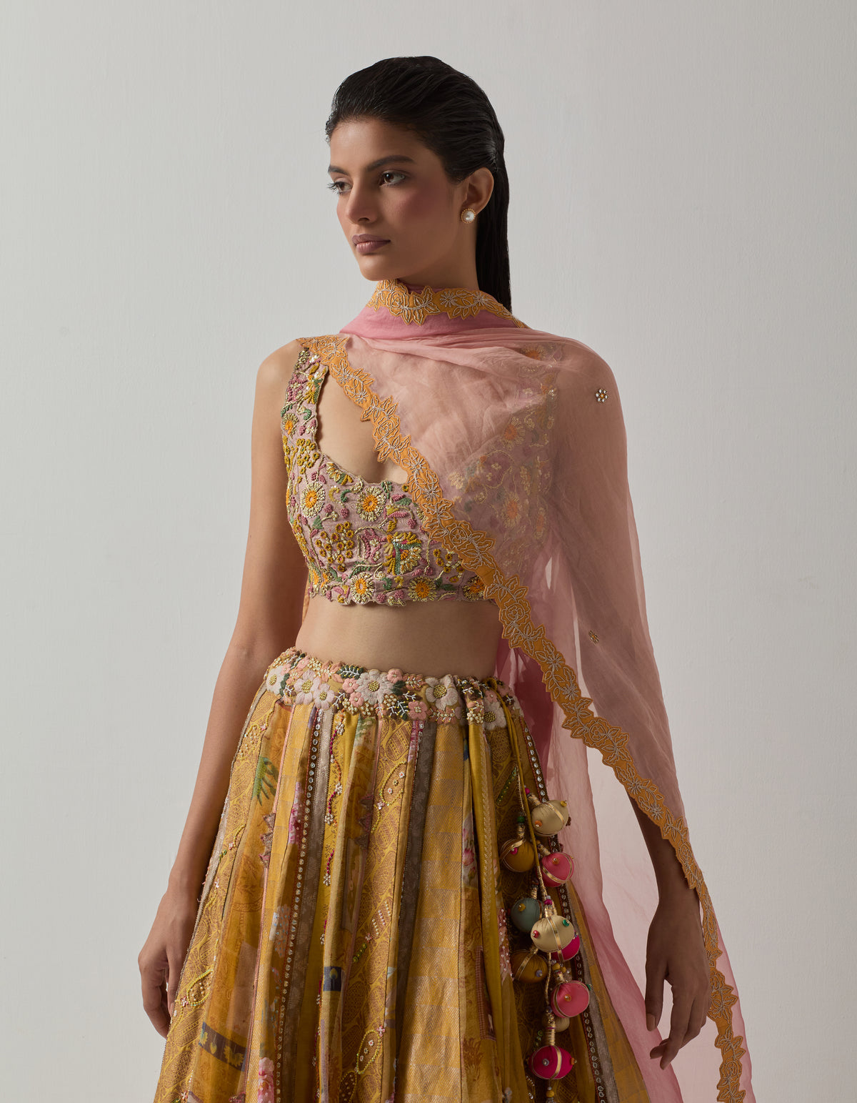 Yellow Lehenga Set