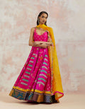 Fuchsia Anarkali Set